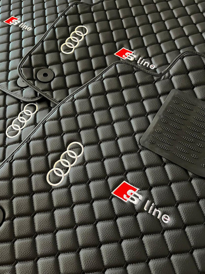 Audi Sline Leder Fußmatten