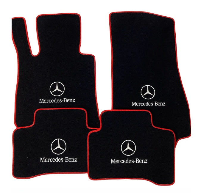 Für alle Mercedes Benz Teppich Auto Fußmatten maßgefertigt für alle Mercedes Benz Modelle, Teppich Innenraumschutz