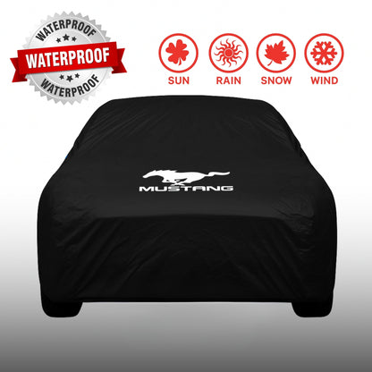 Mustang Autoabdeckung – Wasserdicht & Maßgeschneidert für alle Modelle