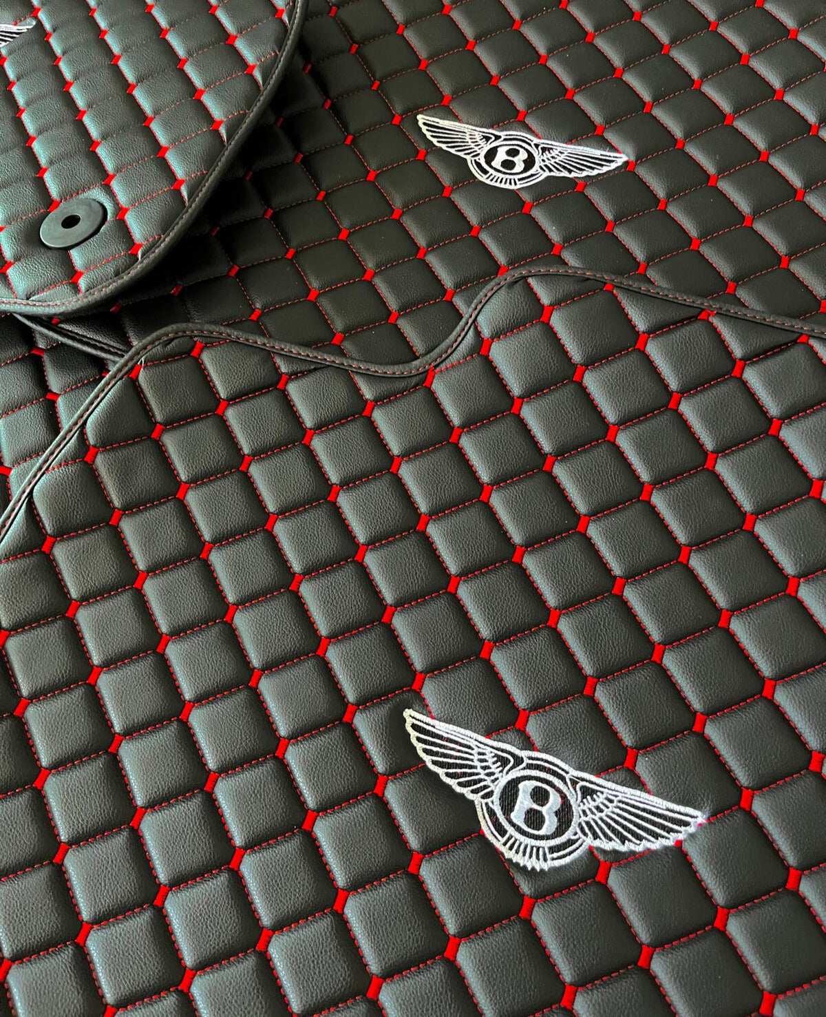 Bentley Leder Fußmatten Set Maßgeschneidert für alle Modelle