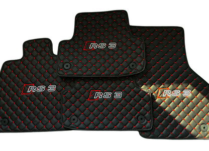 Audi RS3 Leder Fußmatten