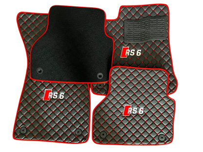 Audi RS6 Leder Fußmatten