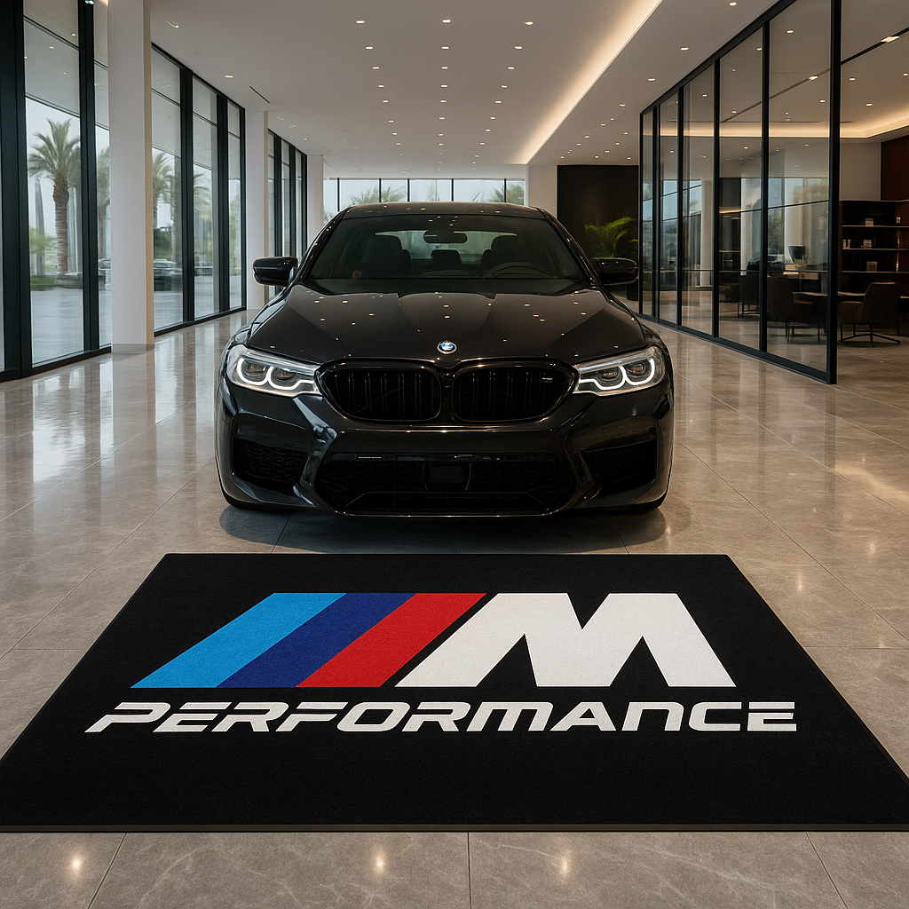 BMW Garagenteppich 150x220 cm Für Garage Büro Zuhause