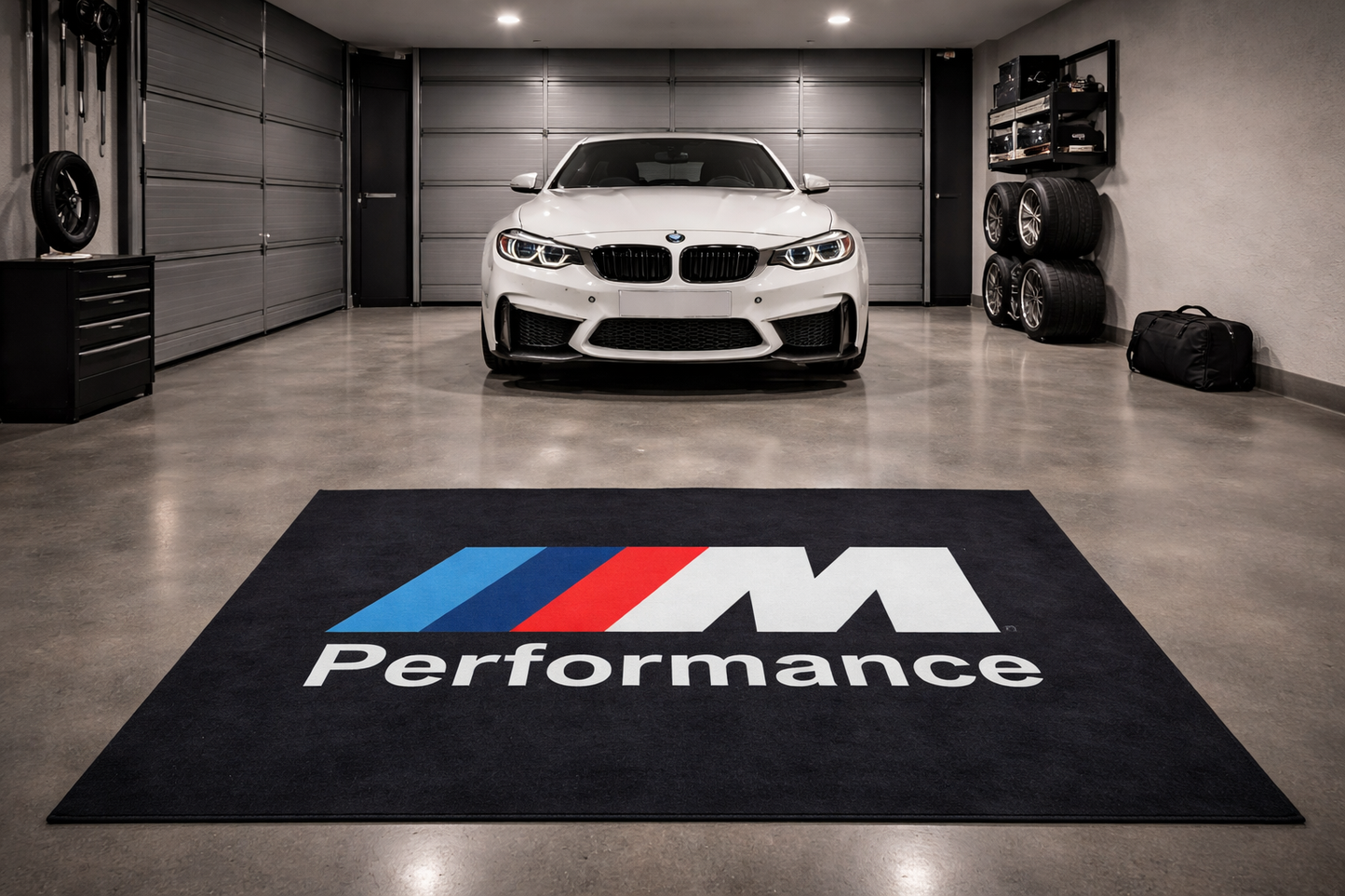 BMW Garagenteppich 150x220 cm Für Garage Büro Zuhause