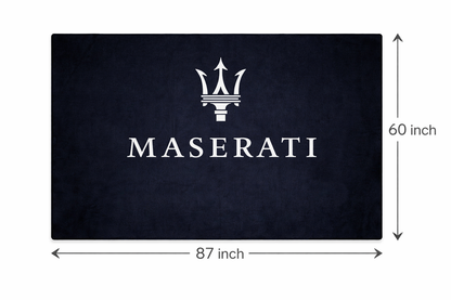 Maserati Garagenteppich 150x220 cm Für Garage Büro Zuhause