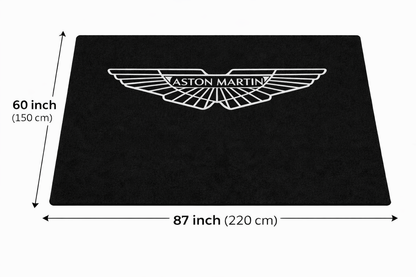 Aston Martin Garagenteppich 150x220 cm Für Garage Büro Zuhause