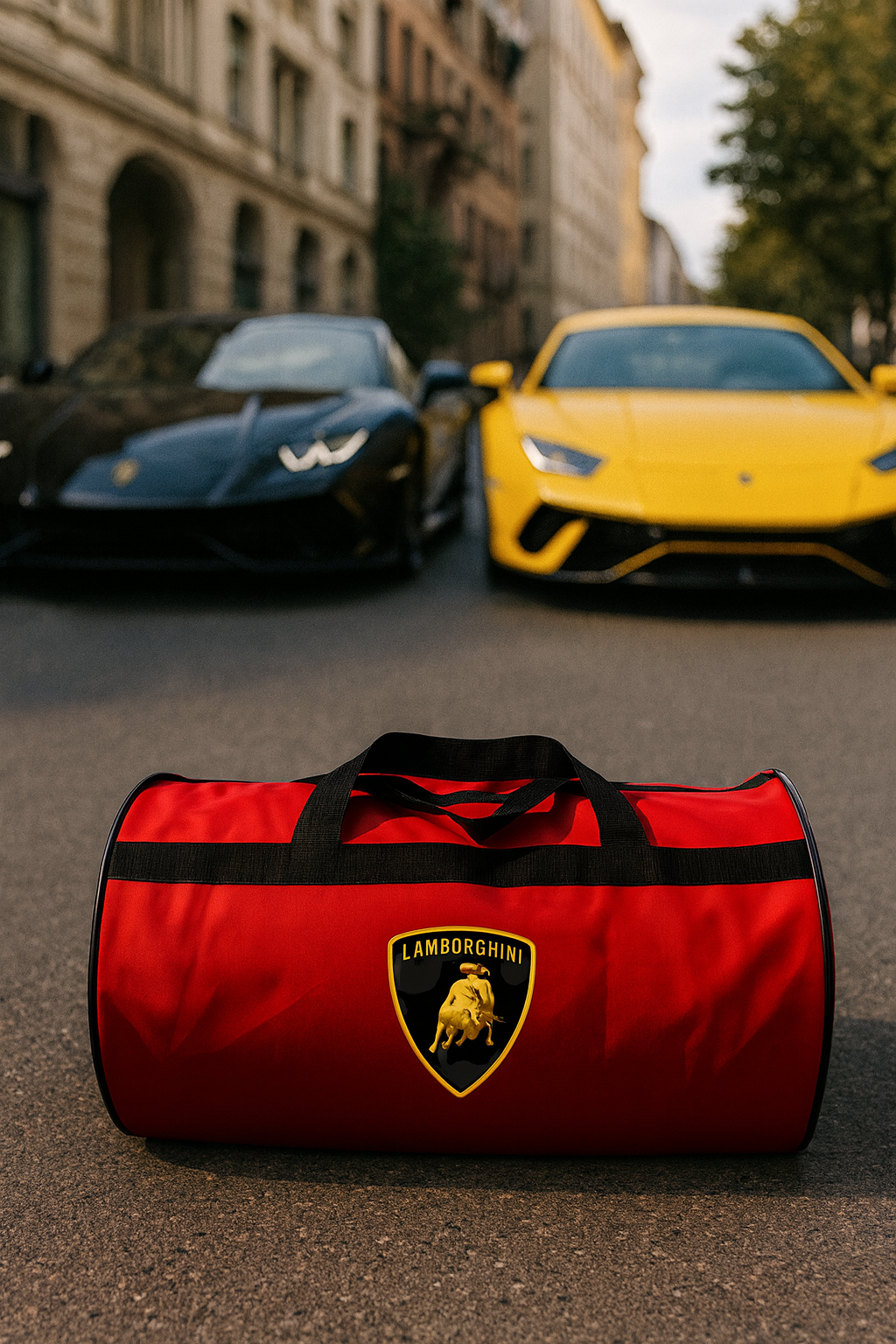 Lamborghini Kofferraum Organizer 30x50 cm Auto Tasche für Ordnung & Reisen