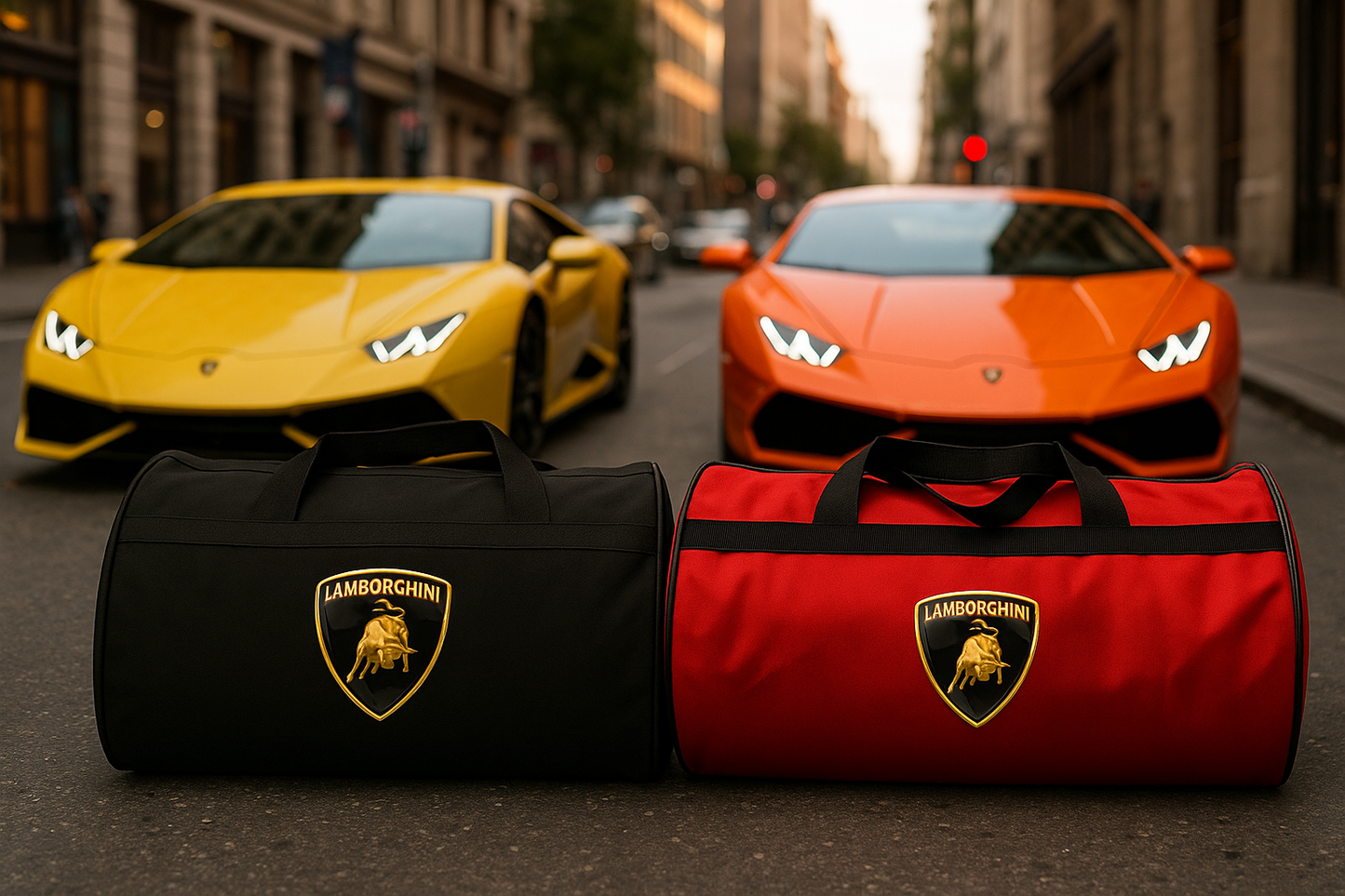 Lamborghini Kofferraum Organizer 30x50 cm Auto Tasche für Ordnung & Reisen