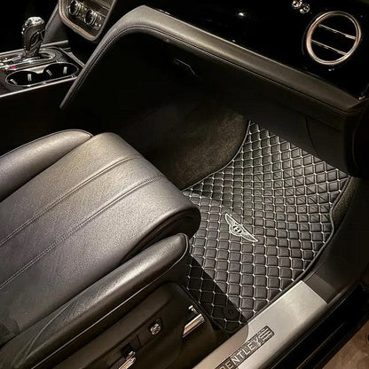 Bentley Leder Fußmatten Set Maßgeschneidert für alle Modelle