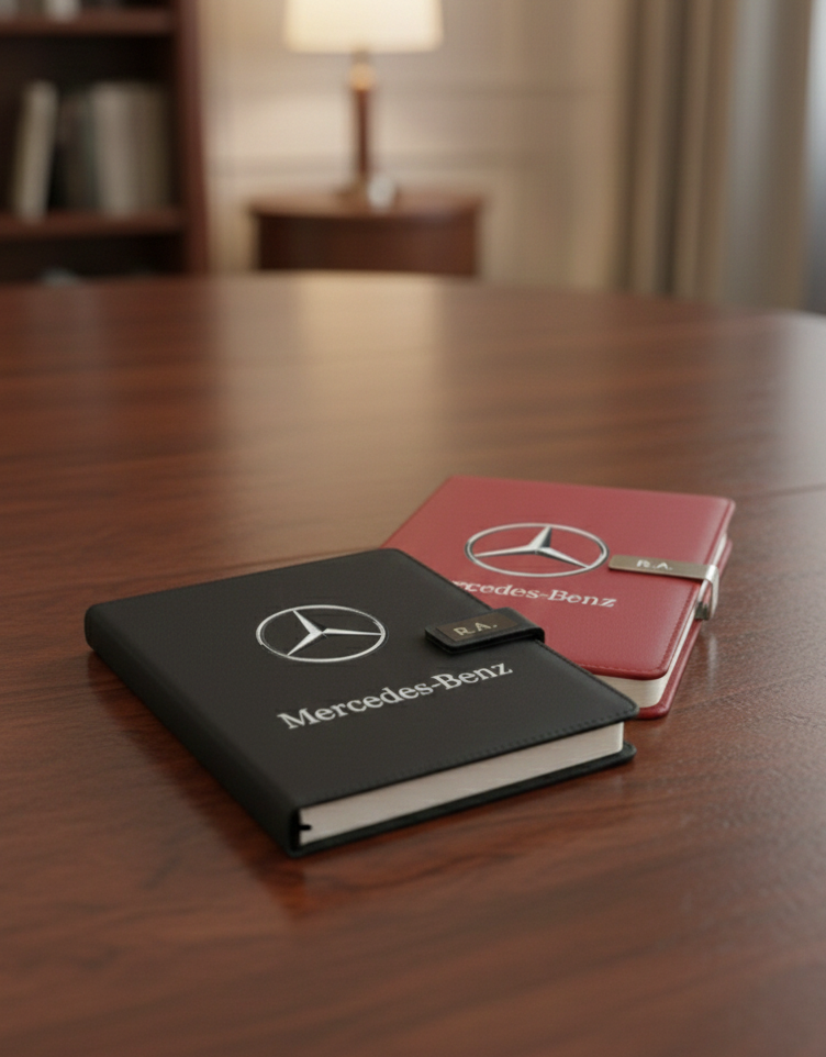 M. Benz AMG Tagebuch Notizbuch Personalisierbaren Initialen