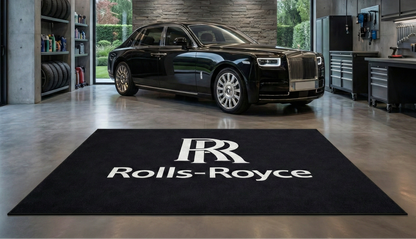 Rolls Royce Garagenteppich 150x220 cm Für Garage Büro Zuhause