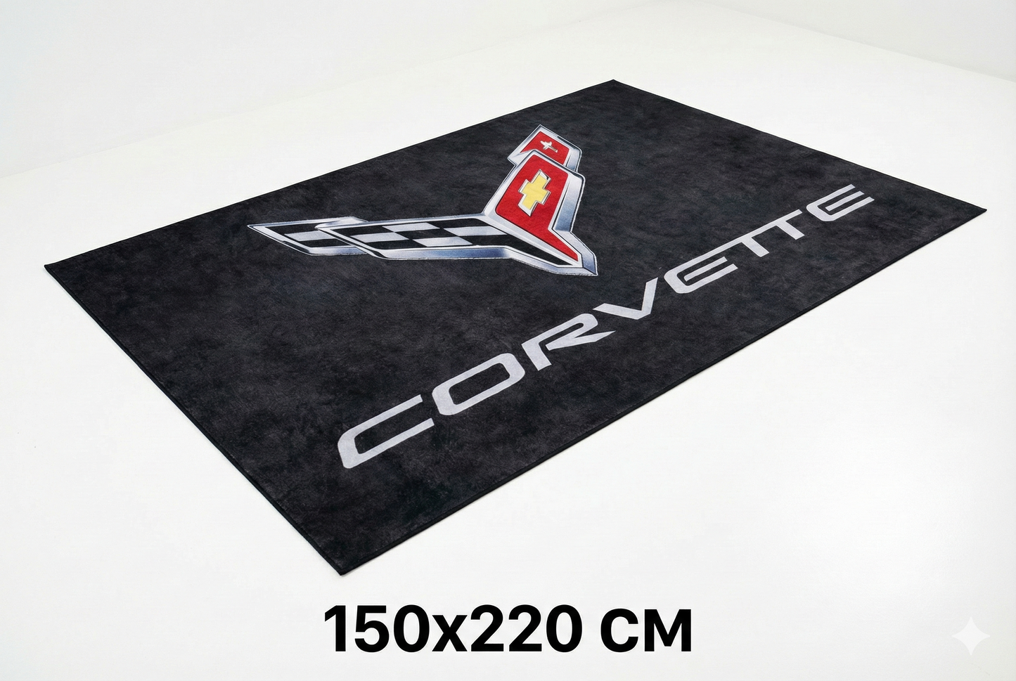 Corvette Garagenteppich 150x220 cm Für Garage Büro Zuhause