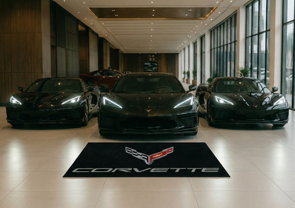 Corvette Garagenteppich 150x220 cm Für Garage Büro Zuhause