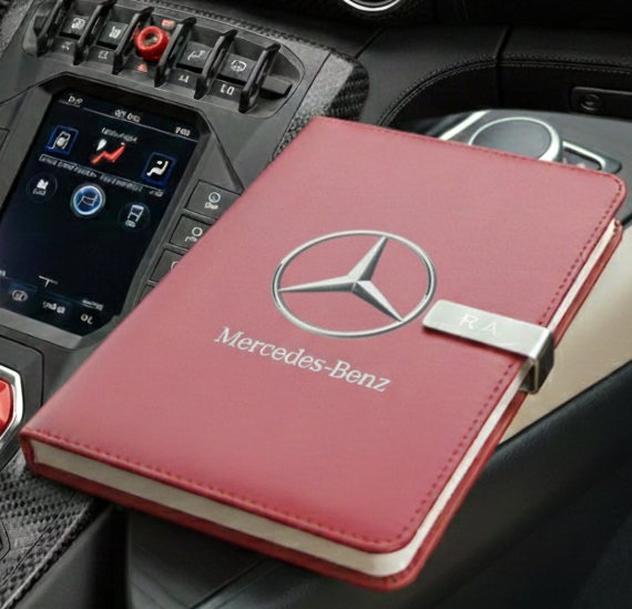 M. Benz AMG Tagebuch Notizbuch Personalisierbaren Initialen