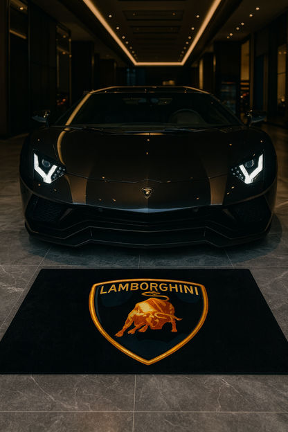 Lamborghini Garagenteppich 150x220 cm Für Garage Büro Zuhause