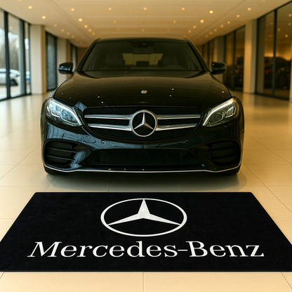 Mercedes Benz AMG Garagenteppich 150x220 cm Für Garage Büro Zuhause
