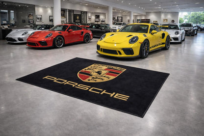 Porsche Garagenteppich 150x220 cm Für Garage Büro Zuhause