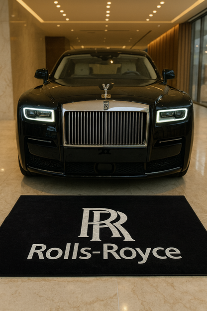 Rolls Royce Garagenteppich 150x220 cm Für Garage Büro Zuhause