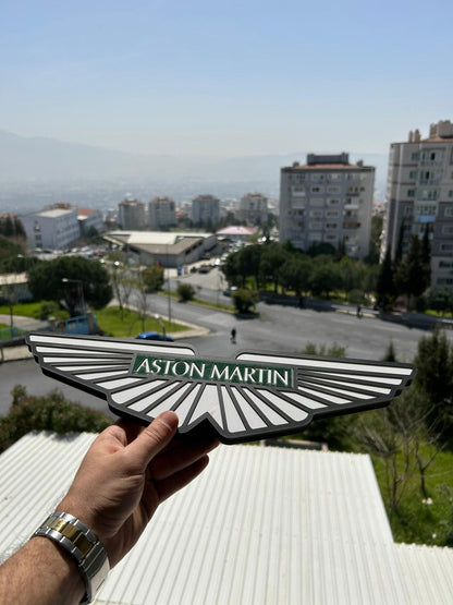 Aston Martin Wand Dekoration Garage Decor