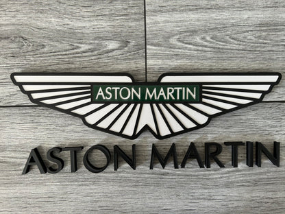 Aston Martin Wand Dekoration Garage Decor