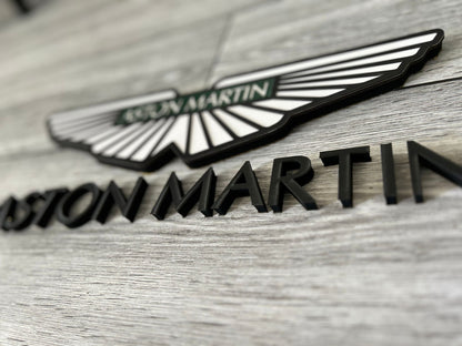 Aston Martin Wand Dekoration Garage Decor