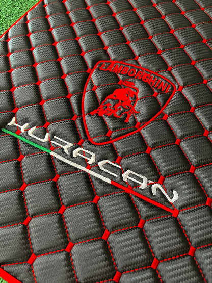 Lamborghini Huracan Leder Fußmatten