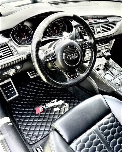 Audi RS7 Leder Fußmatten