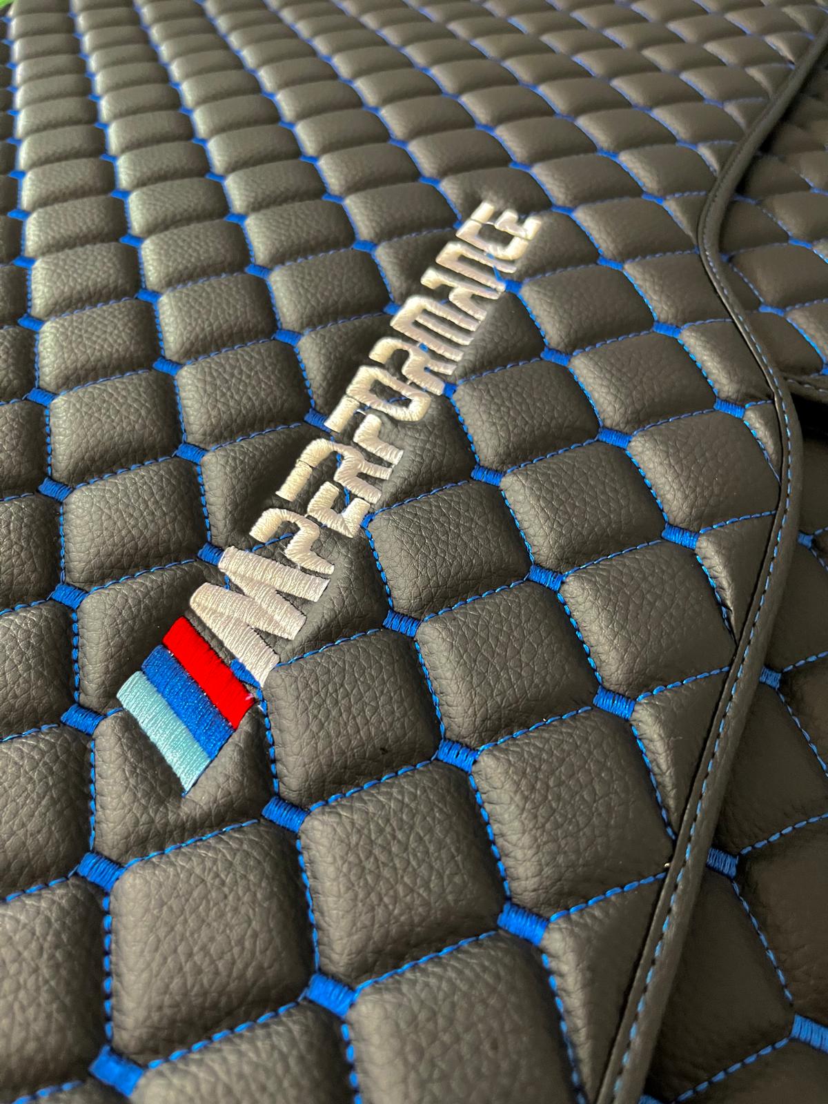 For BMW M2 Leder Fußmatten Maßgeschneidert