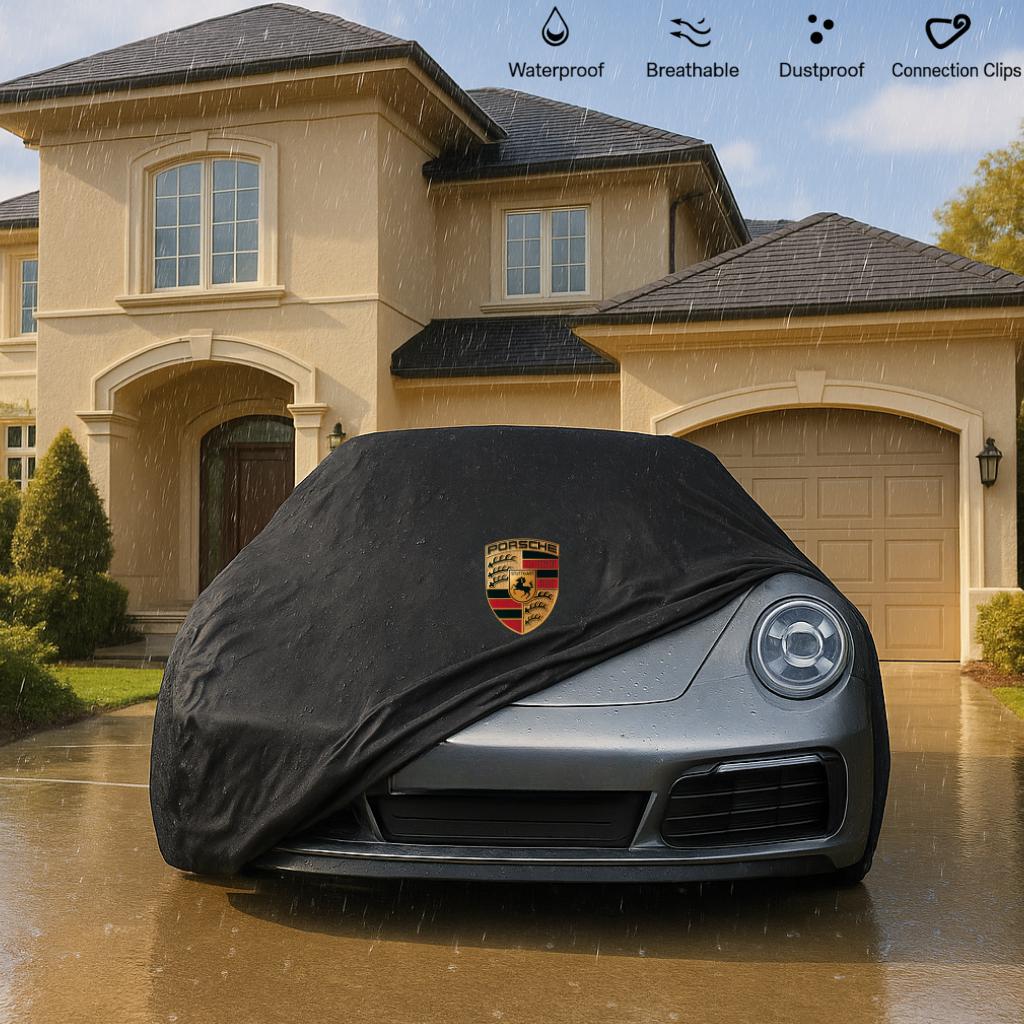 Porsche Wasserdichte Autoabdeckung Maßgeschneidert für alle Modelle