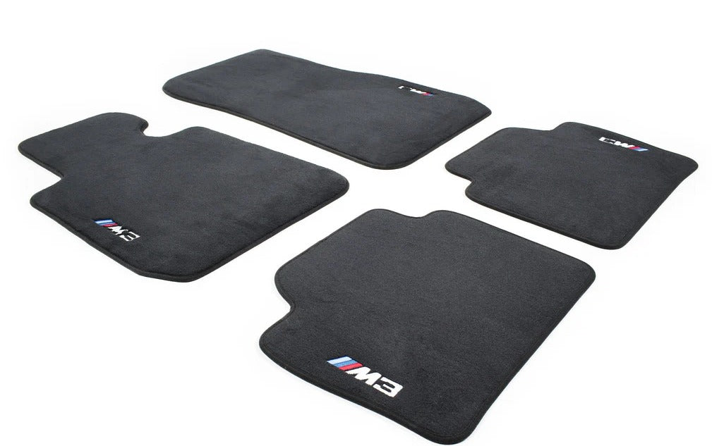 BMW M Serie Fußmatten Maßgeschneidert für alle Modelle M2 M3 M4 M5 M6 M8