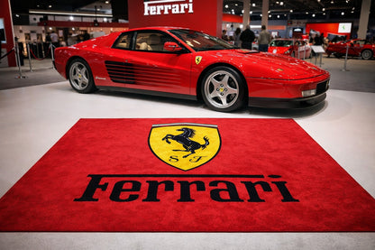 Ferrari Garagenteppich 150x220 cm Für Garage Büro Zuhause
