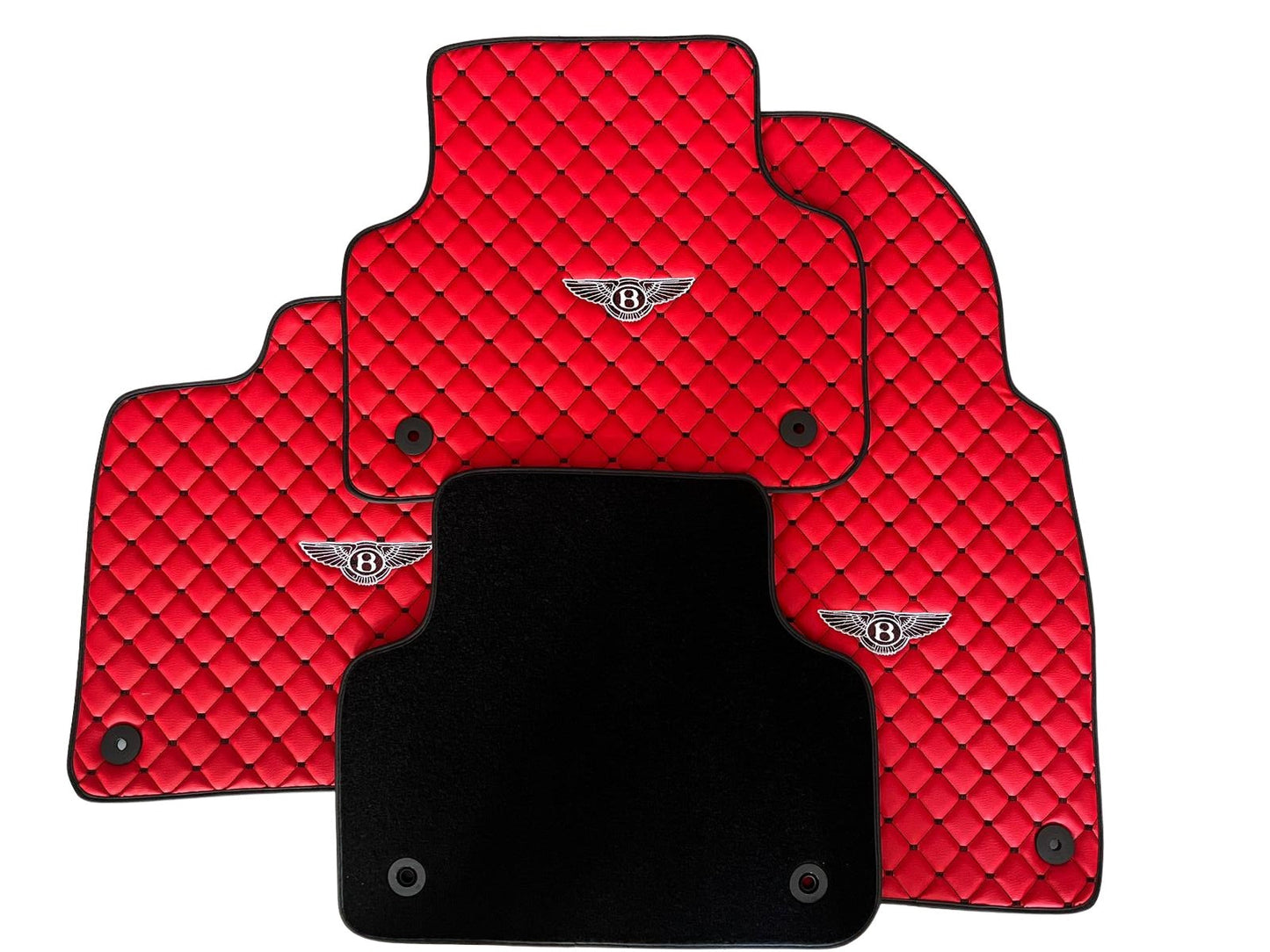 Bentley Leder Fußmatten Set Maßgeschneidert für alle Modelle