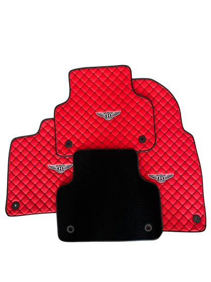 Bentley Leder Fußmatten Set Maßgeschneidert für alle Modelle