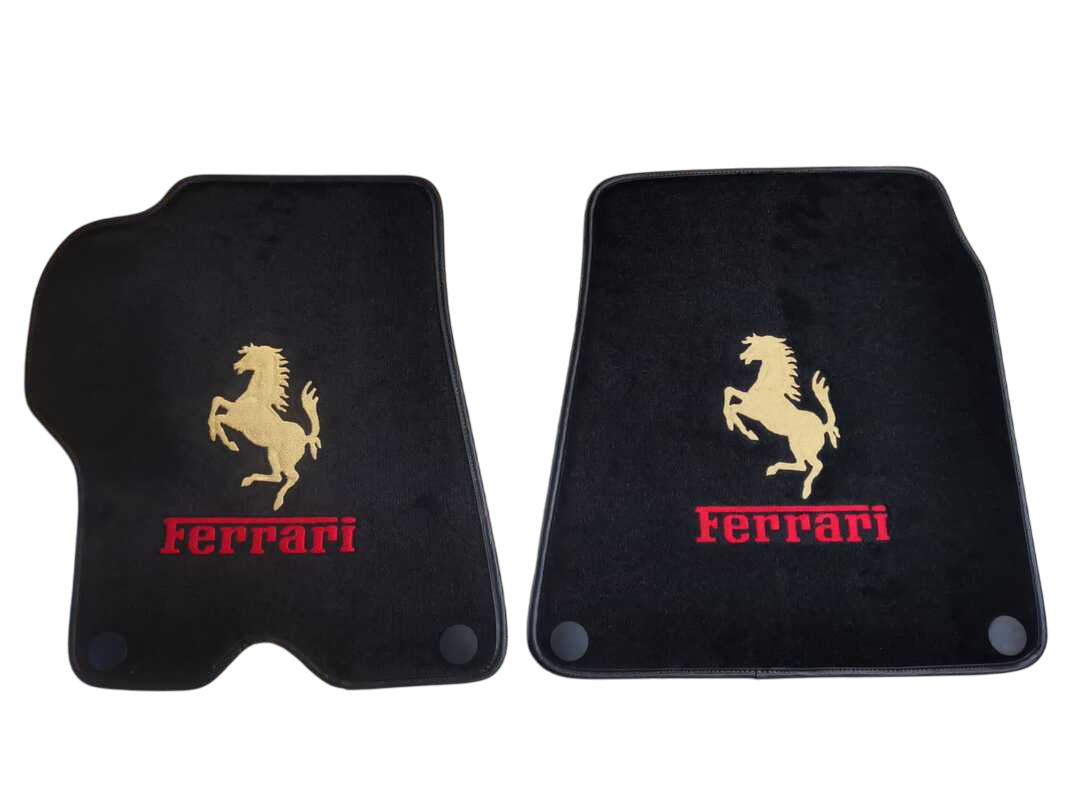 Ferrari F430 Fußmatten Maßgeschneidert Velour Teppich