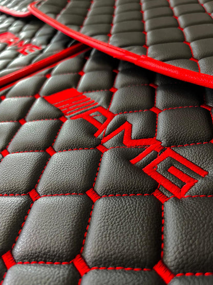 Mercedes Benz Leder Fußmatten Maßgeschneidert für alle Modelle