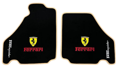 Ferrari F430 Fußmatten Maßgeschneidert Velour Teppich