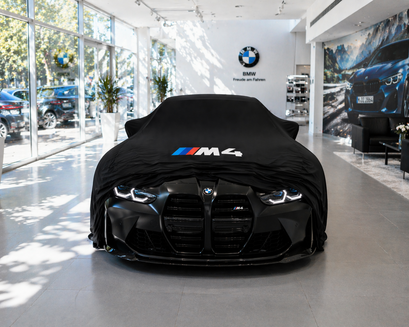 BMW M4 Autoabdeckung  Indoor & Maßgeschneidert für alle Modelle
