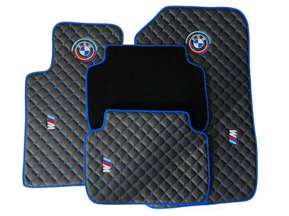 For BMW M2 Leder Fußmatten Maßgeschneidert