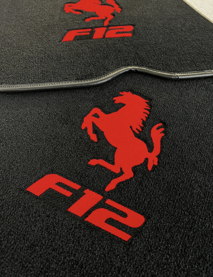 Ferrari Portofino Fußmatten Maßgeschneidert Velour Teppich