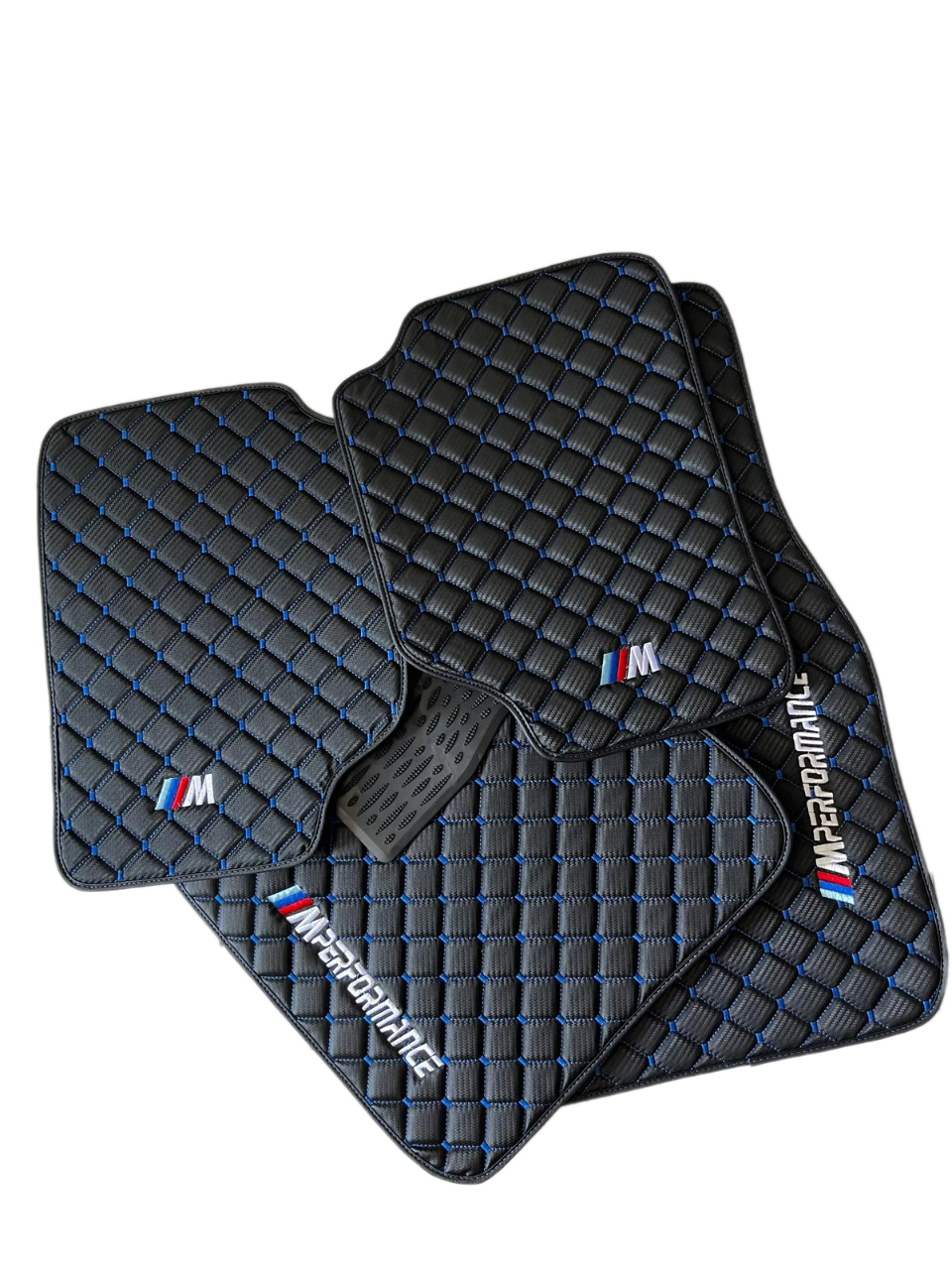 For BMW M5 Leder Fußmatten Maßgeschneidert